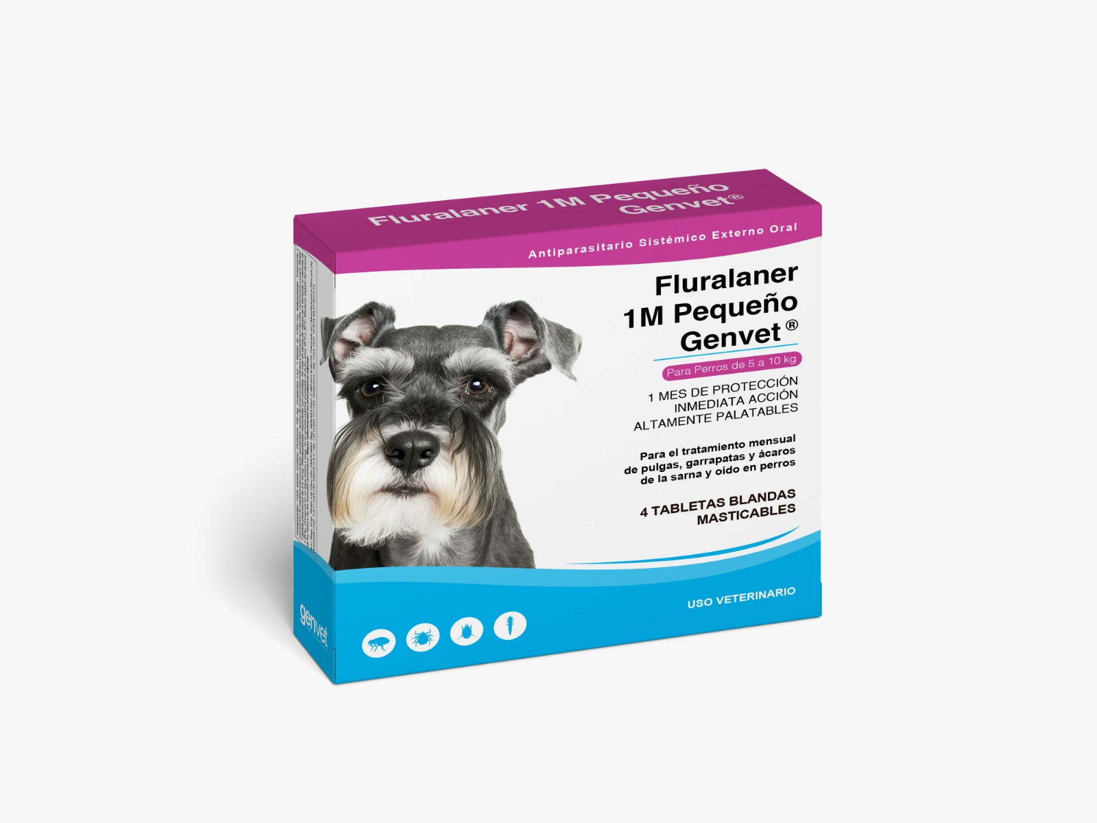 FLURALANER 1M-3M EXTRA MINI GENVET 5KG A 10KG