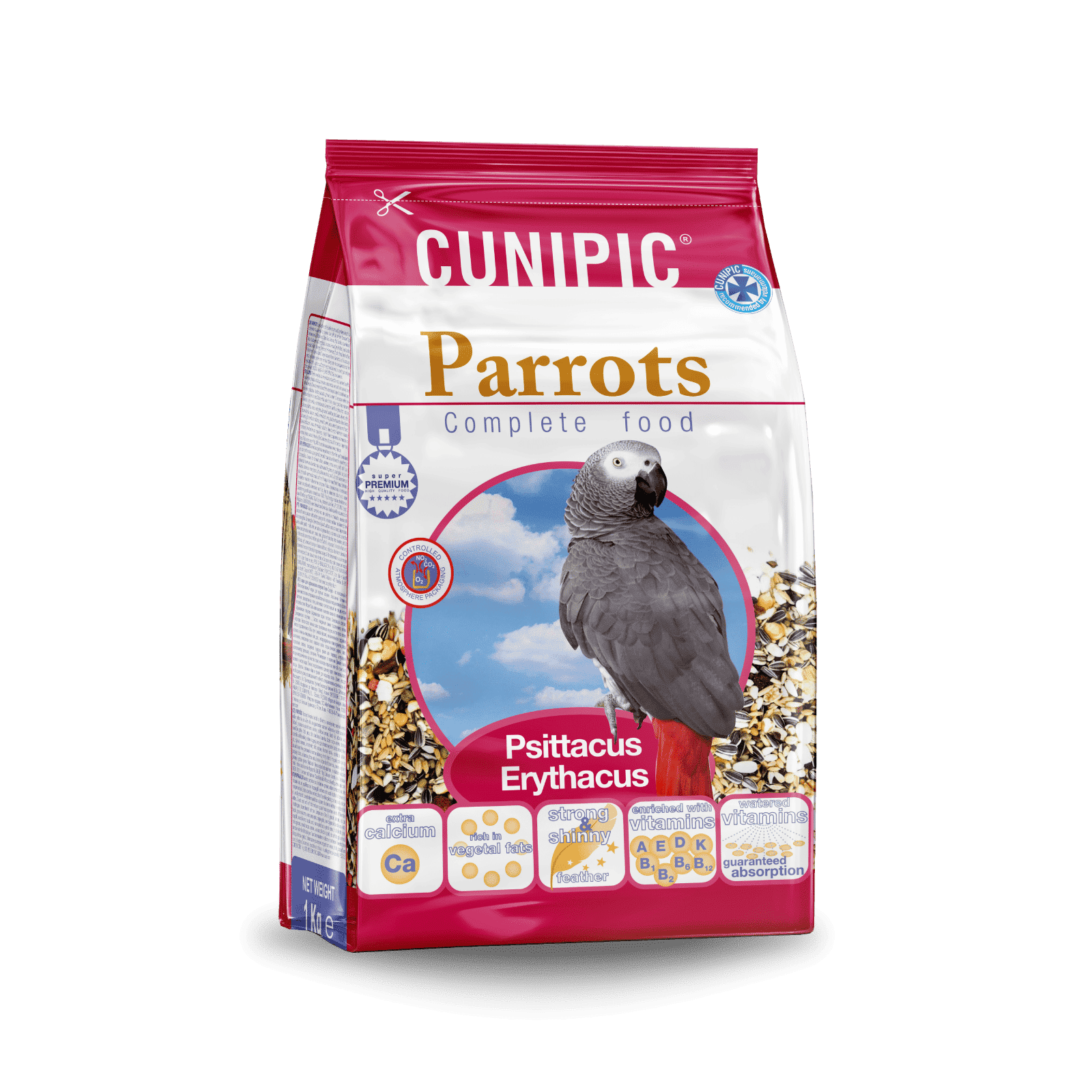 ALIMENTO PARA AVES CUNIPIC LOROS
