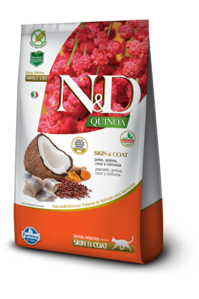 N&D QUINOA SKIN AND COAT 1,5kg