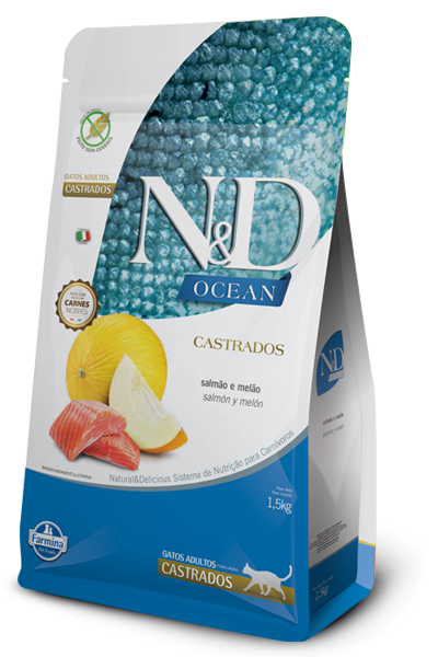 N&D OCEAN SALMÓN Y MELÓN