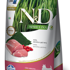 N&D OCEAN SPIRULINA CERDO, SPIRULINA Y GOJIBERRY 2,0kg