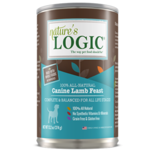 NATURES LOGIC PERRO CORDERO LATA 156g