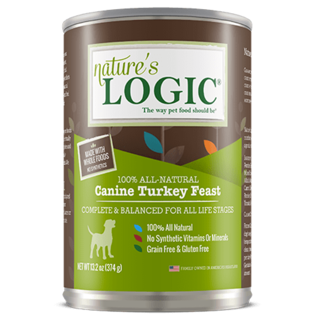 NATURE´S LOGIC PERRO PAVO LATA 156g