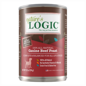 NATURES LOGIC PERRO RES LATA 374g