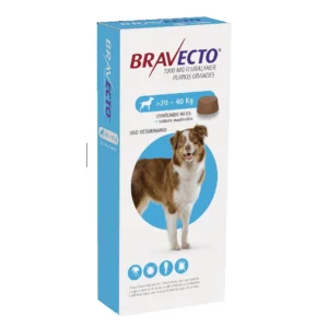 Antipulgas Para Perro Bravecto 20 a 40 Kg 1000 Mg 3M