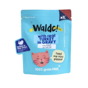 Pouch Para Gatos Waldo Turkey 85 Gr