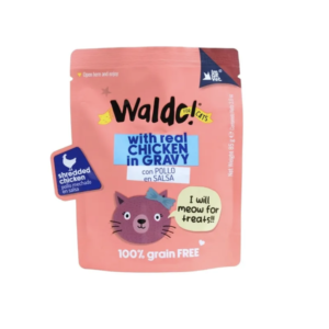 Pouch Para Gatos Waldo Chicken 85 Gr