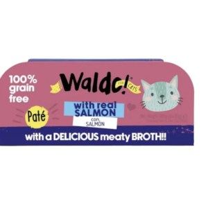 Pate Para Gatos Waldo 6Pack Salmon 30 Gr