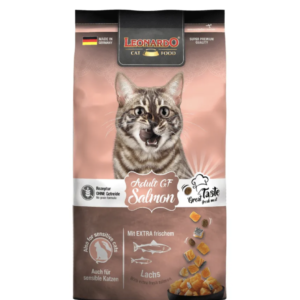 LEONARDO ADULT GF SALMON ALIMENTO SECO SIN GRANOS PARA GATOS ADULTOS 1.8kg