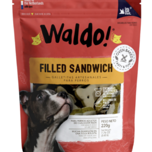 WALDO FILLED SANDWICH GALLETITAS ARTESANALES 220g