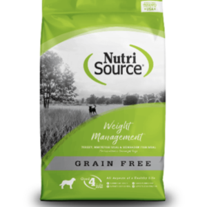 NUTRISOURCE CANINE ADULT WEIGHT GRAIN FREE