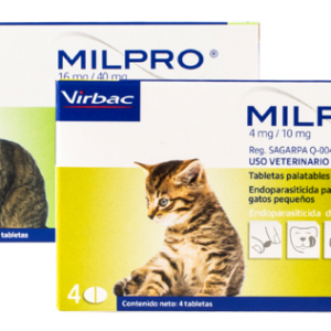 Milpro Desparasitante Gato y gatitos