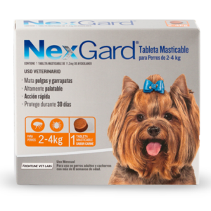 NexGard – 2 a 4kg (Naranja)