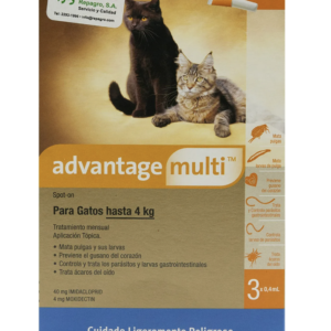 Advantage Multi Gato (Menor a 4kg) – Pipeta